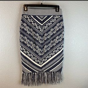 Anthropologie Isla Maude Knit MIDI Pencil Skirt - Size S